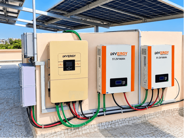 Hybrid Solar + ESS Resort System